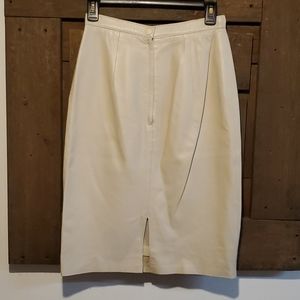 Dero Enterprises by Rocco D'Amelio Leather Skirt